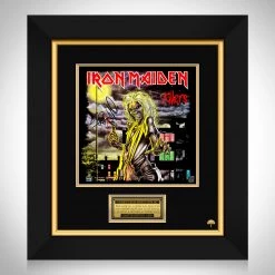 RARE-T Iron Maiden - Killers LP Cover Limited Signature Edition Licensed Custom Frame
