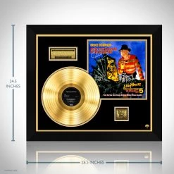 RARE-T Limited Edition Frames Iron Maiden Bring Your Daughter To The Slaughter Gold LP Limited Signature Edition Custom Frame 13 RARE-T Limited Edition Frames Iron Maiden Bring Your Daughter To The Slaughter Gold LP Limited Signature Edition Custom Frame