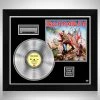 RARE-T Iron Maiden - The Trooper Platinum LP Limited Signature Edition Studio Licensed Custom Frame Limited Edition Frames