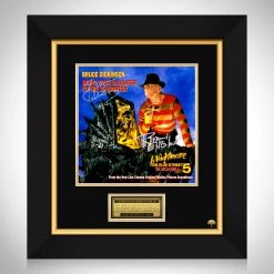 RARE-T Limited Edition Frames Iron Maiden Bring Your Daughter To The Slaughter Limited Signature Edition Studio Licensed LP Cover Custom Frame