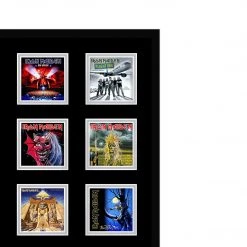 PPC Signed Memorabilia Iron Maiden- JSA Dual Certified Hand-Signed Electric Guitar By Bruce Dickinson & Steve Harris Shadow Box Frame