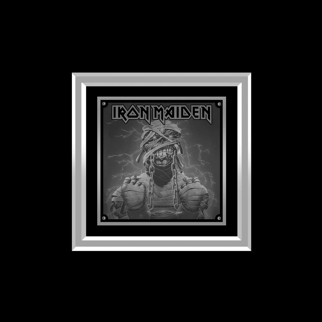 RARE-T Limited Edition Frames Iron Maiden Powerslave Platinum LP Limited Signature Edition Studio Licensed Custom Frame 5 RARE-T Limited Edition Frames Iron Maiden Powerslave Platinum LP Limited Signature Edition Studio Licensed Custom Frame