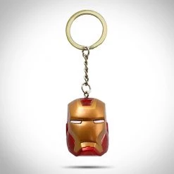 AZALEA Marvel - The Avengers / Iron Man 3D Helmet Keychain Ready To Ship! 48 Hour Shipping!