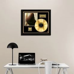 RARE-T Limited Edition Frames Isaac Hayes - Hot Buttered Soul Gold LP Limited Signature Edition Studio Licensed Custom Frame