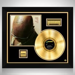 RARE-T Limited Edition Frames Isaac Hayes - Hot Buttered Soul Gold LP Limited Signature Edition Studio Licensed Custom Frame