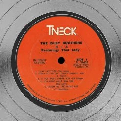 RARE-T Isley Brothers - 3+3 Platinum LP Limited Signature Edition Studio Licensed Custom Frame