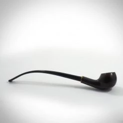 Inhal'Nation Churchwarden Pipe- Italian Briar Pipe- 12" Long Stem Churchwarden Pipe (D)