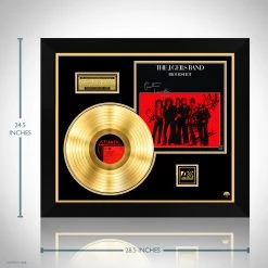 RARE-T Limited Edition Frames The J. Geils Band Bloodshot Gold LP Limited Signature Edition Studio Licensed Custom Frame