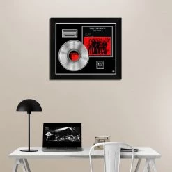 RARE-T The J. Geils Band - Bloodshot Platinum LP Limited Signature Edition Studio Licensed Custom Frame