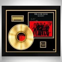 RARE-T Limited Edition Frames The J. Geils Band Bloodshot Gold LP Limited Signature Edition Studio Licensed Custom Frame