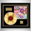 RARE-T J Balvin - Colores Gold LP Limited Signature Edition Studio Licensed Custom Frame Limited Edition Frames