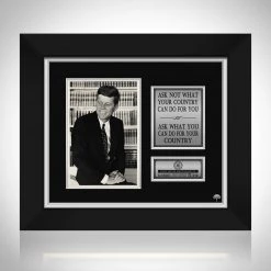 PPC JFK - Beckett Certified US President Photograph Hand-Signed By John F. Kennedy Custom Frame Signed Memorabilia
