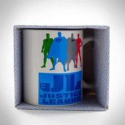Les Envahisseurs Ready To Ship! 48 Hour Shipping! Justice League- DC Comics / DC Originals Coffee Mug With Decorative Display Box