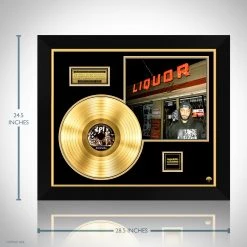 RARE-T JPEGMafia - LP! Gold LP Limited Signature Edition Studio Licensed Custom Frame Limited Edition Frames