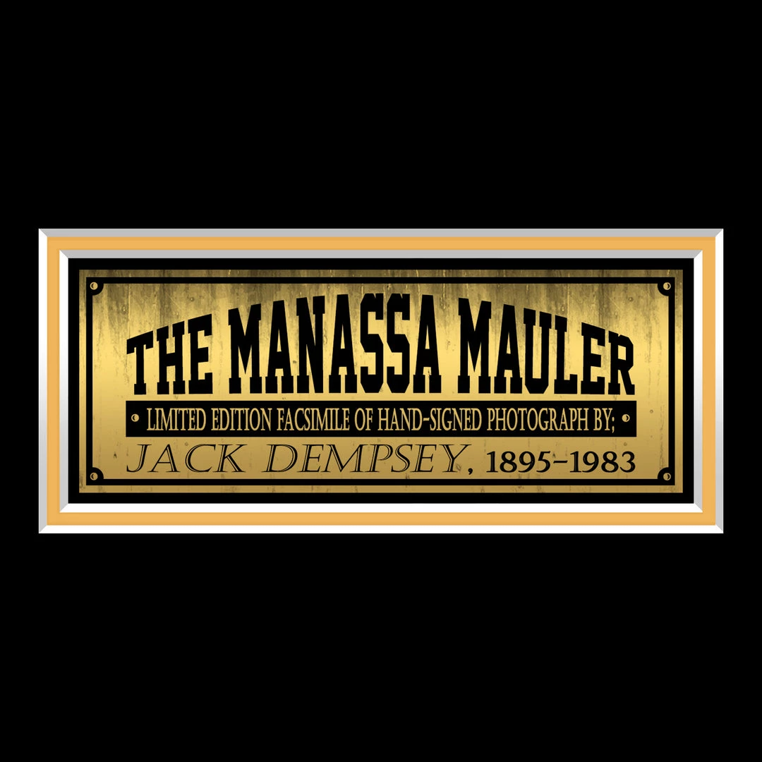 RARE-T Jack Dempsey Photo Limited Signature Edition Studio Licensed Custom Frame Sports Memorabilia 5 RARE-T Jack Dempsey Photo Limited Signature Edition Studio Licensed Custom Frame Sports Memorabilia