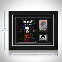 RARE-T NEW Jackass The Movie Transcript Limited Signature Edition Studio Licensed Custom Frame 14 RARE-T NEW Jackass The Movie Transcript Limited Signature Edition Studio Licensed Custom Frame