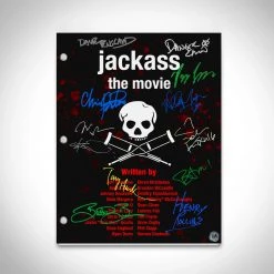 RARE-T NEW Jackass The Movie Transcript Limited Signature Edition Studio Licensed Custom Frame 15 RARE-T NEW Jackass The Movie Transcript Limited Signature Edition Studio Licensed Custom Frame