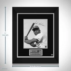 RARE-T Jackie Robinson Brooklyn Dodgers Photo Limited Signature Edition Licensed Custom Frame Sports Memorabilia 10 RARE-T Jackie Robinson Brooklyn Dodgers Photo Limited Signature Edition Licensed Custom Frame Sports Memorabilia