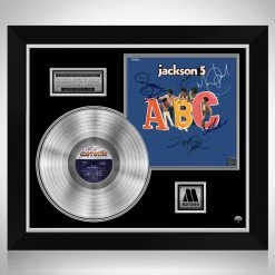 RARE-T Jackson 5 - ABC Platinum LP Limited Signature Edition Studio Licensed Custom Frame