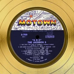 RARE-T Jackson 5 - ABC Gold LP Limited Signature Edition Studio Licensed Custom Frame