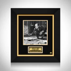RARE-T Jackson Pollock Photo Limited Signature Edition Studio Licensed Custom Frame Limited Edition Frames