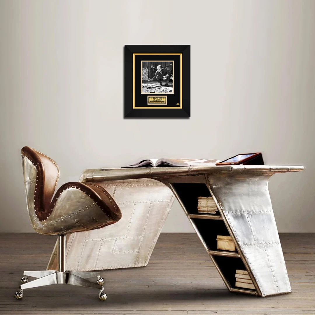 RARE-T Jackson Pollock Photo Limited Signature Edition Studio Licensed Custom Frame Limited Edition Frames 2 RARE-T Jackson Pollock Photo Limited Signature Edition Studio Licensed Custom Frame Limited Edition Frames