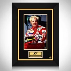 RARE-T 1997 Williams - Jacques Villeneuve Photo Limited Signature Edition Studio Licensed Custom Frame Limited Edition Frames