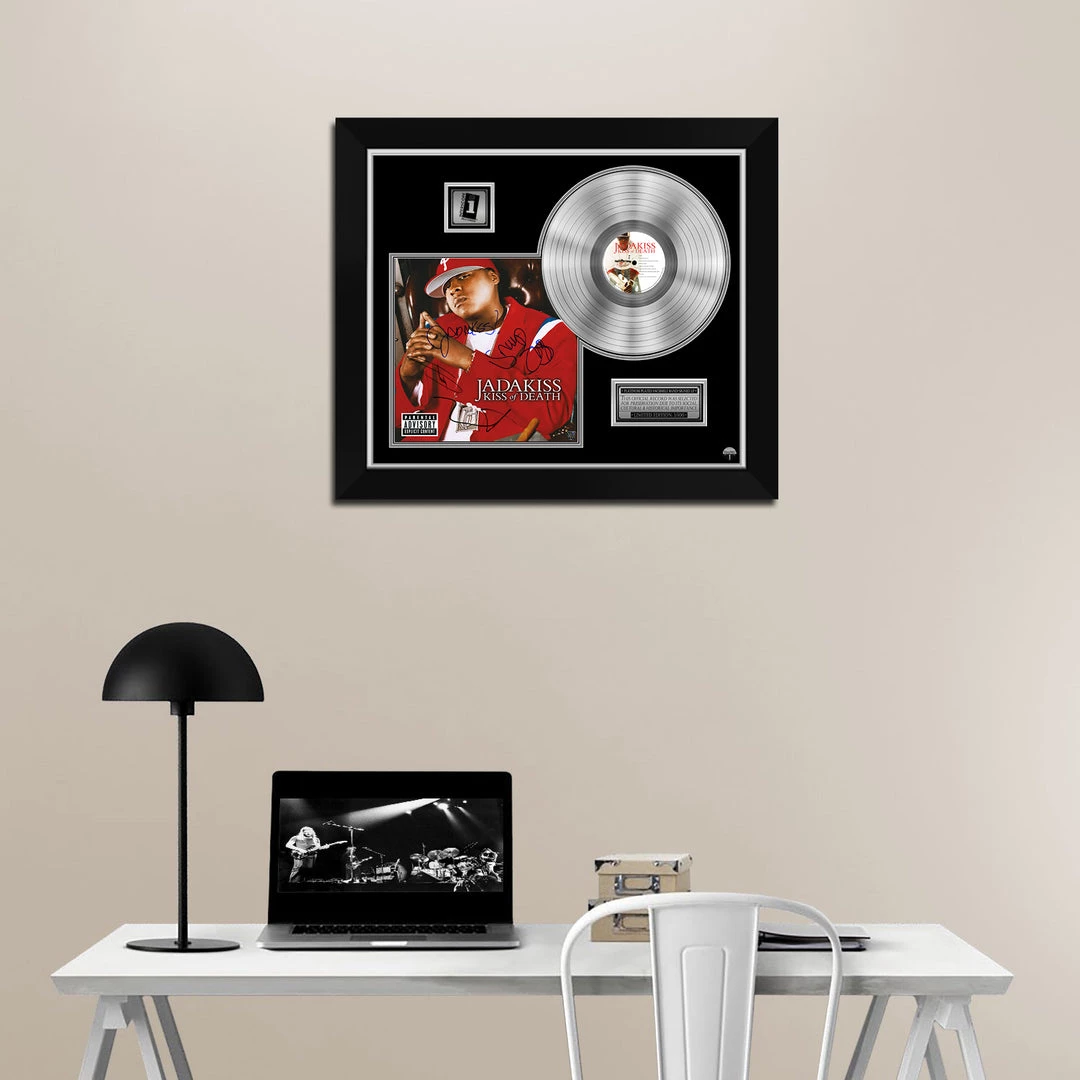 RARE-T Limited Edition Frames Jadakiss - Kiss Of Death Platinum LP Limited Signature Edition Studio Licensed Custom Frame 2 RARE-T Limited Edition Frames Jadakiss - Kiss Of Death Platinum LP Limited Signature Edition Studio Licensed Custom Frame