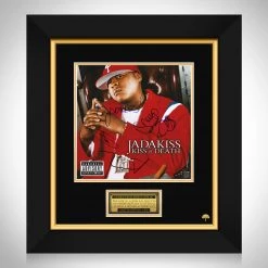 RARE-T Limited Edition Frames Jadakiss - Kiss Of Death LP Cover Limited Signature Edition Studio Licensed Custom Frame