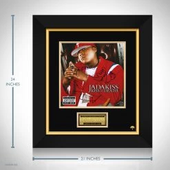 RARE-T Limited Edition Frames Jadakiss - Kiss Of Death LP Cover Limited Signature Edition Studio Licensed Custom Frame