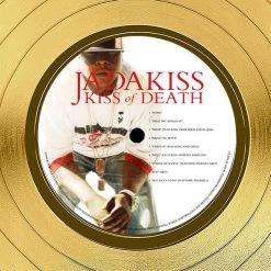 RARE-T Jadakiss - Kiss Of Death Gold LP Limited Signature Edition Studio Licensed Custom Frame