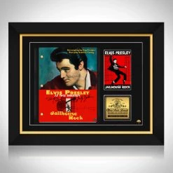 RARE-T Jailhouse Rock Transcript Limited Signature Edition Studio Licensed Custom Frame Limited Edition Frames