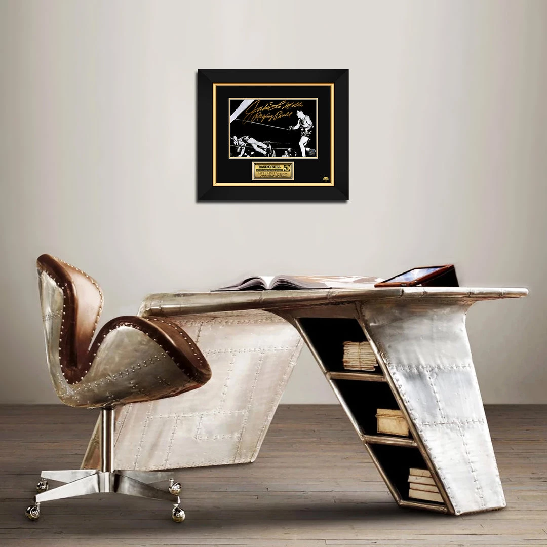 RARE-T Sports Memorabilia Jake Lamotta Photo Limited Signature Edition Studio Licensed Custom Frame 2 RARE-T Sports Memorabilia Jake Lamotta Photo Limited Signature Edition Studio Licensed Custom Frame