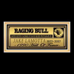 RARE-T Sports Memorabilia Jake Lamotta Photo Limited Signature Edition Studio Licensed Custom Frame 11 RARE-T Sports Memorabilia Jake Lamotta Photo Limited Signature Edition Studio Licensed Custom Frame