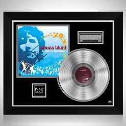 RARE-T James Blunt - Back To Bedlam Platinum LP Limited Signature Edition Studio Licensed Custom Frame Limited Edition Frames