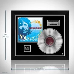RARE-T James Blunt - Back To Bedlam Platinum LP Limited Signature Edition Studio Licensed Custom Frame Limited Edition Frames