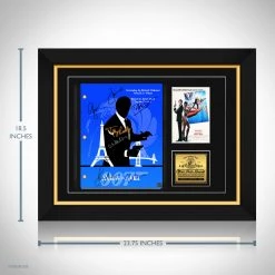 RARE-T James Bond A View To A Kill Transcript Limited Signature Edition Studio Licensed Custom Frame