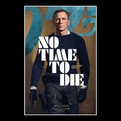 RARE-T Limited Edition Frames James Bond No Time To Die Transcript Limited Signature Edition Studio Licensed Custom Frame