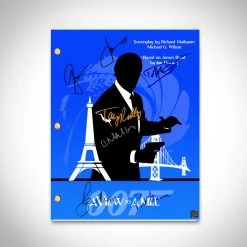 RARE-T James Bond A View To A Kill Transcript Limited Signature Edition Studio Licensed Custom Frame 14 RARE-T James Bond A View To A Kill Transcript Limited Signature Edition Studio Licensed Custom Frame