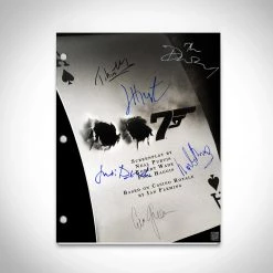 RARE-T James Bond Casino Royale Script Limited Signature Edition Studio Licensed Custom Frame