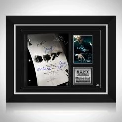RARE-T James Bond Casino Royale Script Limited Signature Edition Studio Licensed Custom Frame