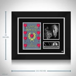 RARE-T Ian Fleming's James Bond Casino Royale Book Cover Photo Limited Signature Edition Studio Licensed Custom Frame
