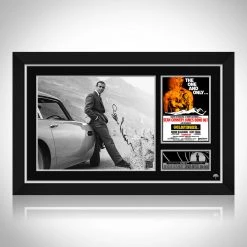 Rare-T Limited Edition Frames James Bond Goldfinger Photo & Mini Poster Limited Signature Edition Custom Frame