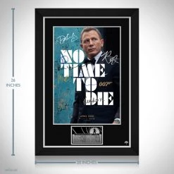 RARE-T James Bond No Time To Die Mini Poster Limited Signature Edition Studio Licensed Custom Frame 11 RARE-T James Bond No Time To Die Mini Poster Limited Signature Edition Studio Licensed Custom Frame