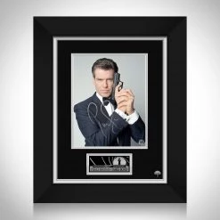 RARE-T Limited Edition Frames James Bond - 'Pierce Brosnan' Photo Limited Signature Edition Studio Licensed Custom Frame