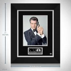 RARE-T Limited Edition Frames James Bond - 'Pierce Brosnan' Photo Limited Signature Edition Studio Licensed Custom Frame 10 RARE-T Limited Edition Frames James Bond - 'Pierce Brosnan' Photo Limited Signature Edition Studio Licensed Custom Frame