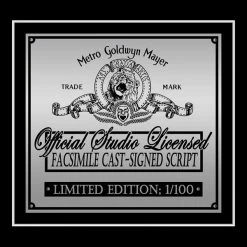 RARE-T James Bond Spectre Transcript Limited Signature Edition Studio Licensed Custom Frame Limited Edition Frames