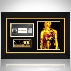RARE-T James Bond Goldfinger Photo & VHS Limited Signature Edition Studio Licensed Custom Frame Limited Edition Frames