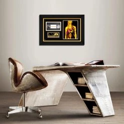 RARE-T James Bond Goldfinger Photo & VHS Limited Signature Edition Studio Licensed Custom Frame Limited Edition Frames