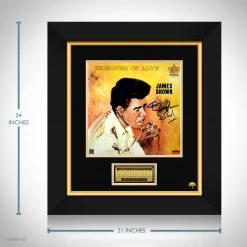 RARE-T James Brown - Prisoner Of Love LP Cover Limited Signature Edition Studio Licensed Custom Frame Limited Edition Frames